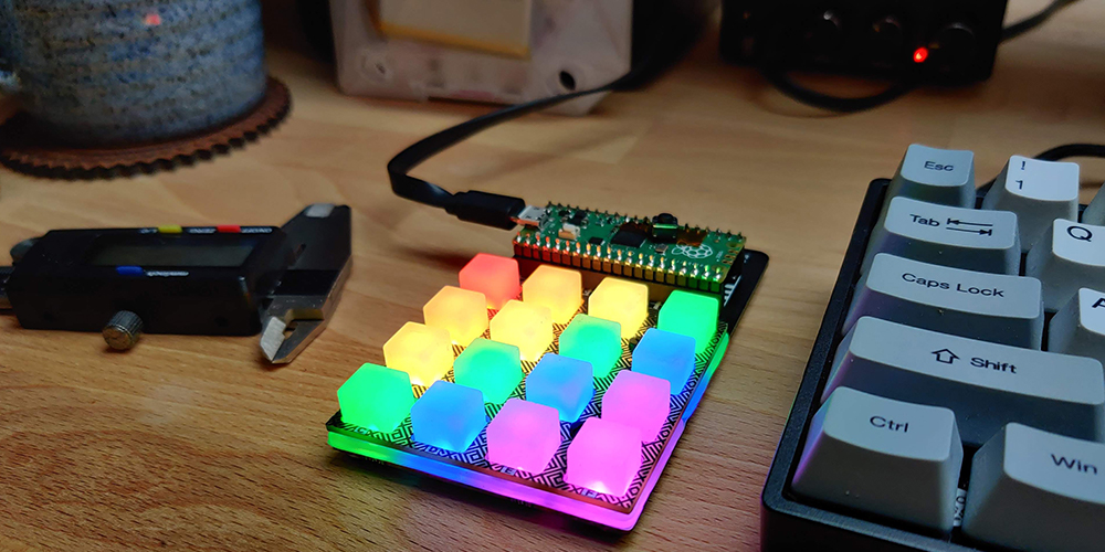 The Raspberry Pi Pico And The Pimoroni Pico Rgb Keypad The Blog Of Max Glenister 4487